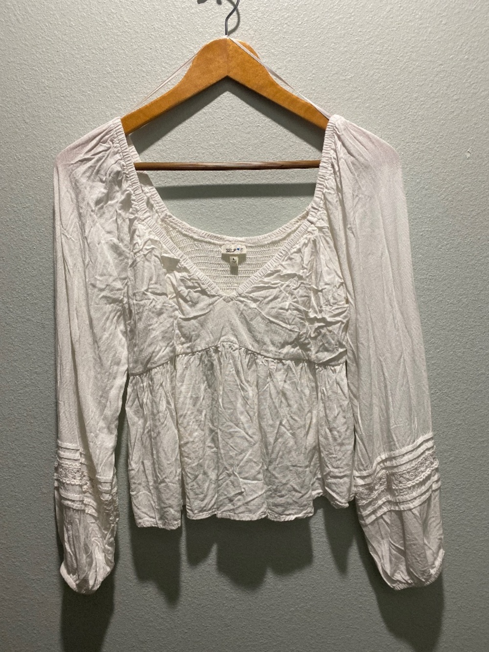 Stylish selfie blouse